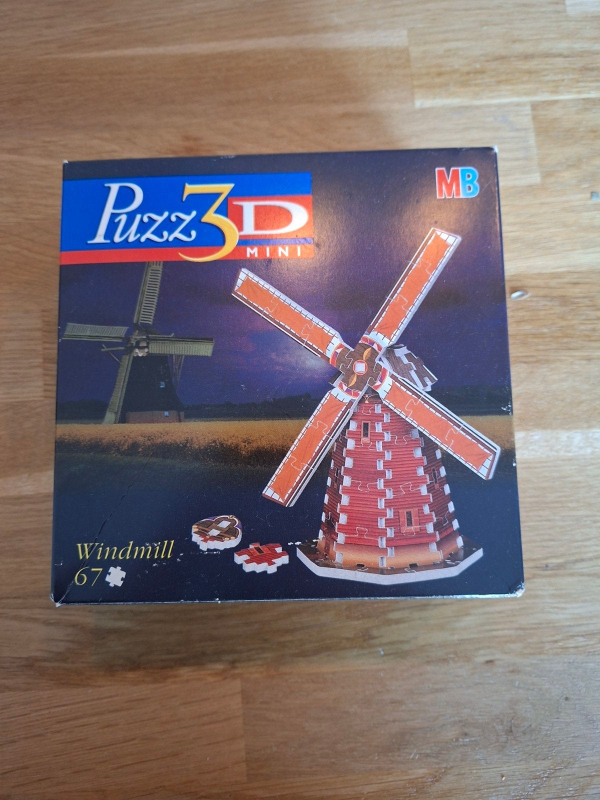 3d puzzel windmolen, Ophalen of Verzenden, Minder dan 500 stukjes, Zo goed als nieuw, Rubik's of 3D-puzzel