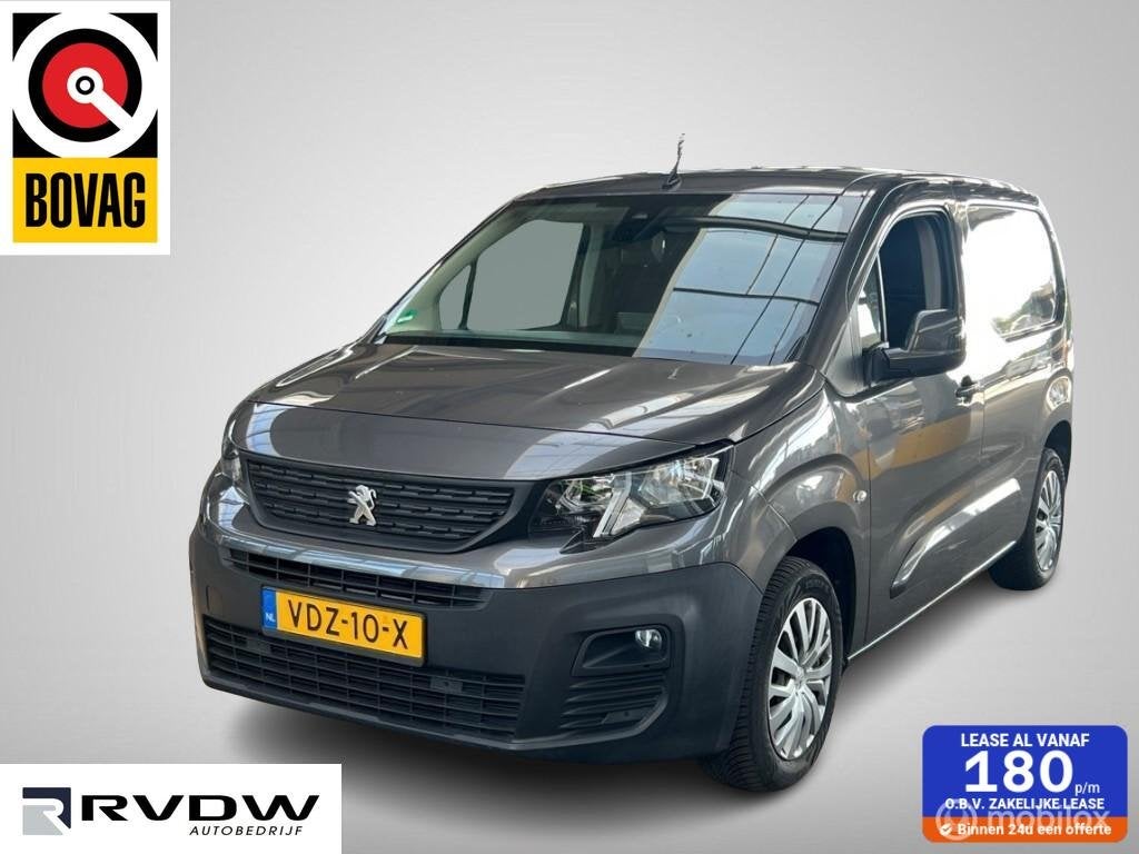 Peugeot Partner bestel 1.5 BlueHDI Asphalt, Auto's, Automaat, 1350 kg, Euro 6, 4 cilinders
