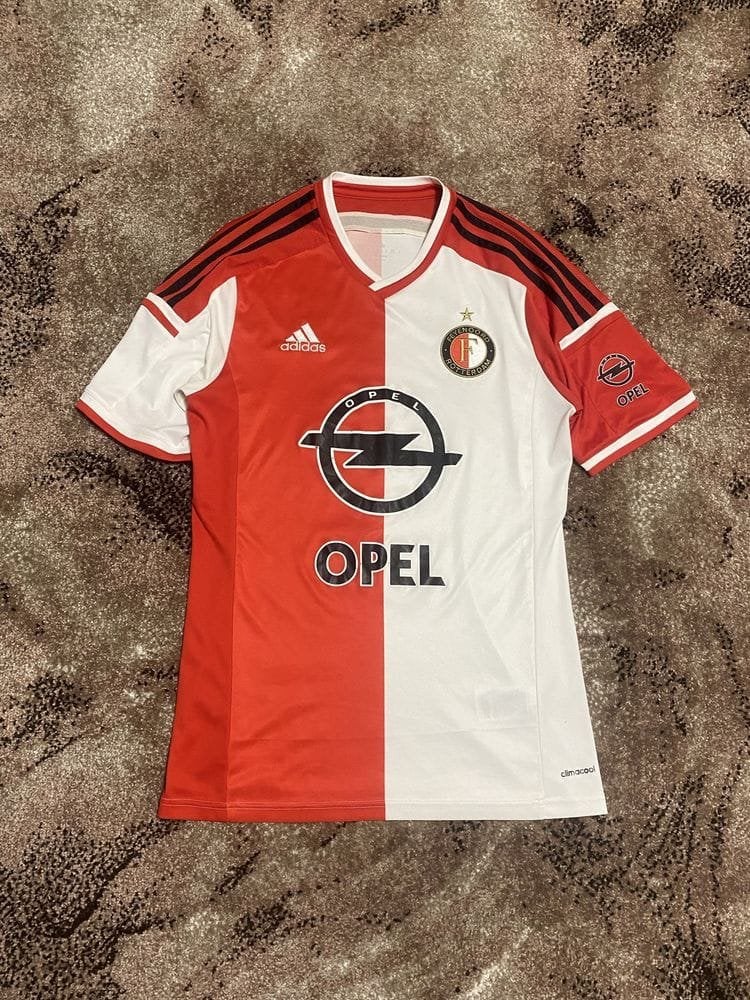 Feyenoord Thuisshirt 2014/2015 Maat M - Het Legioen #12, Ophalen of Verzenden, Zo goed als nieuw, Maat 48/50 (M), Rood