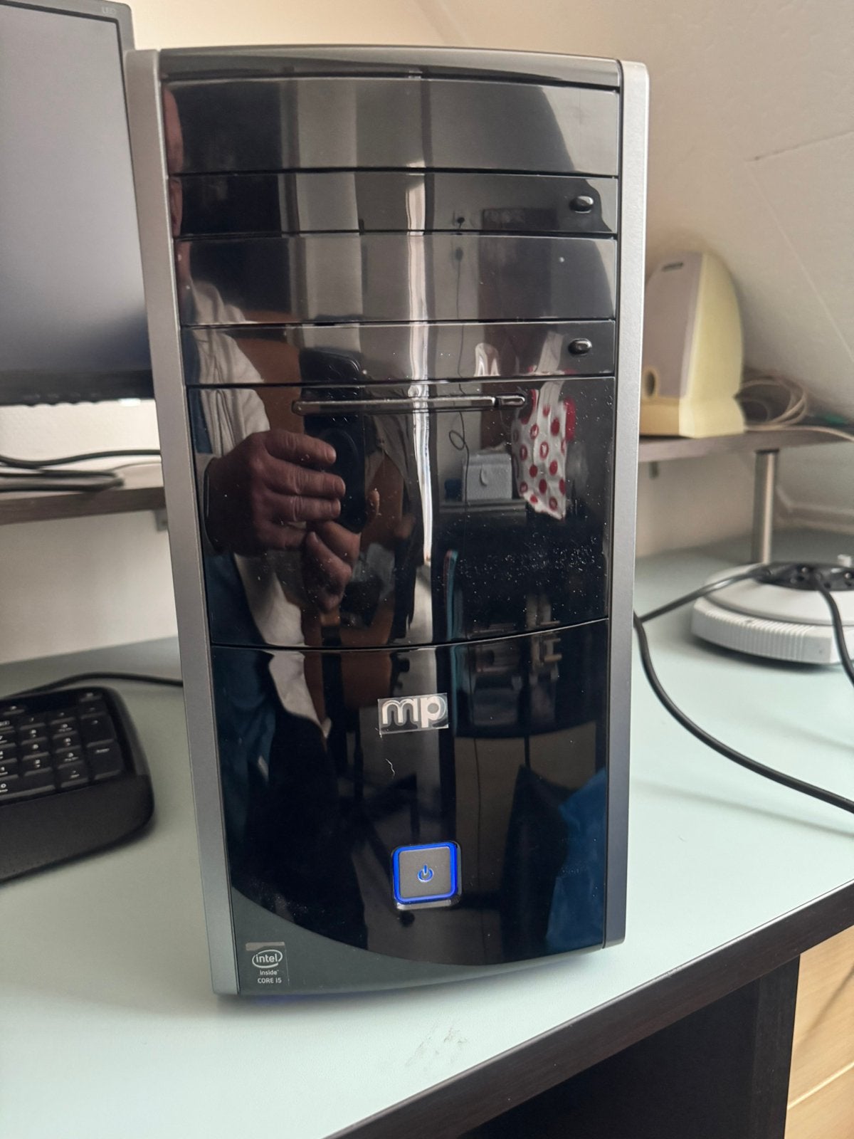 Complete desktop, Ophalen, Met monitor, 8 GB, Virtual Reality
