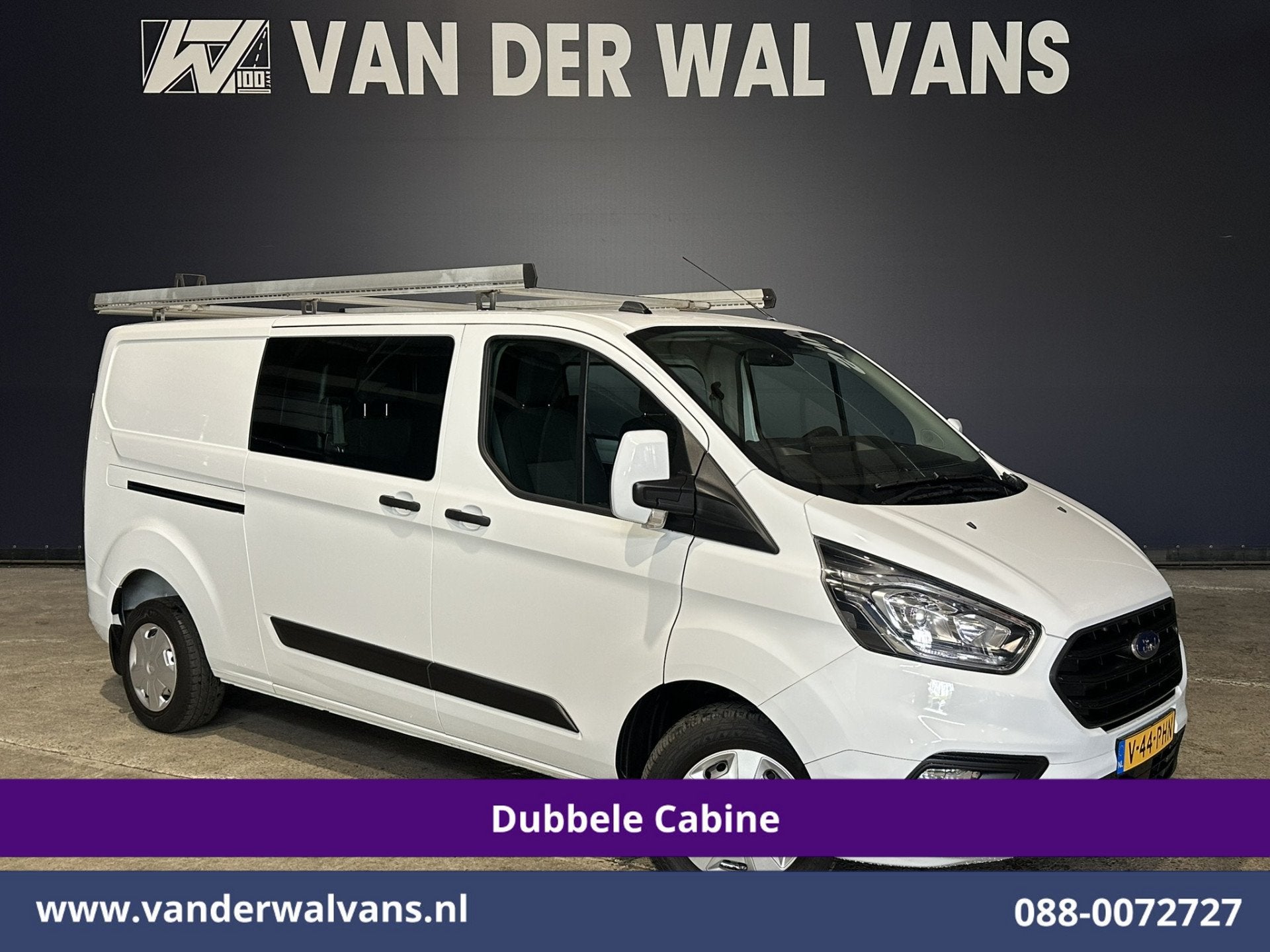 Ford Transit Custom 2.0 TDCI 130pk L2H1 Dubbele Cabine Inric, Auto's, Bestelauto's, Voorwielaandrijving, Dealer onderhouden, 4 cilinders