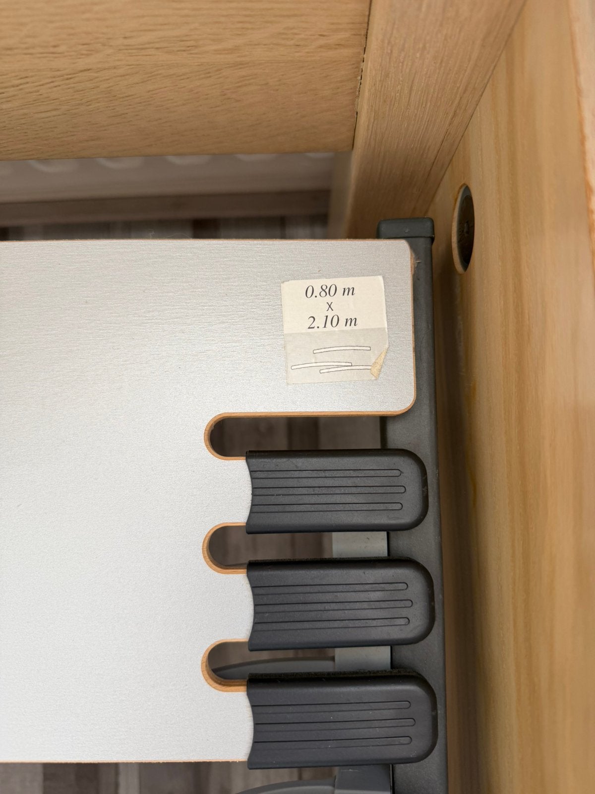 2 goede lattenbodems, Huis en Inrichting, Slaapkamer | Matrassen en Bedbodems, Ophalen, Gebruikt, Eenpersoons, 210 cm