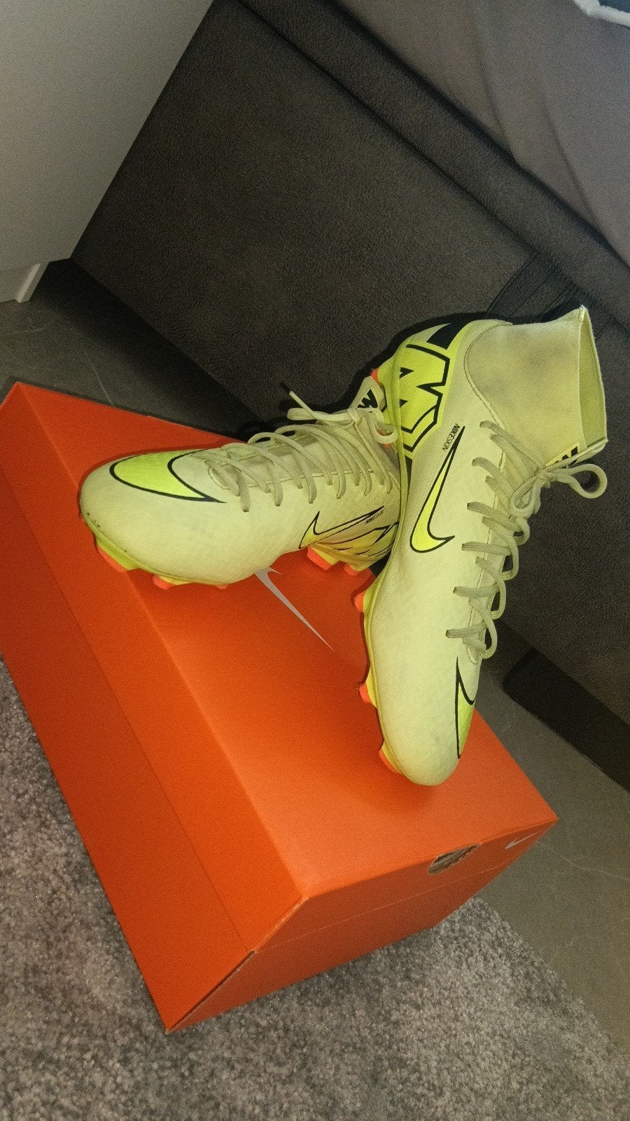 Nike Mercurial voetbalschoenen maat 43, Ophalen of Verzenden, Gebruikt, Schoenen