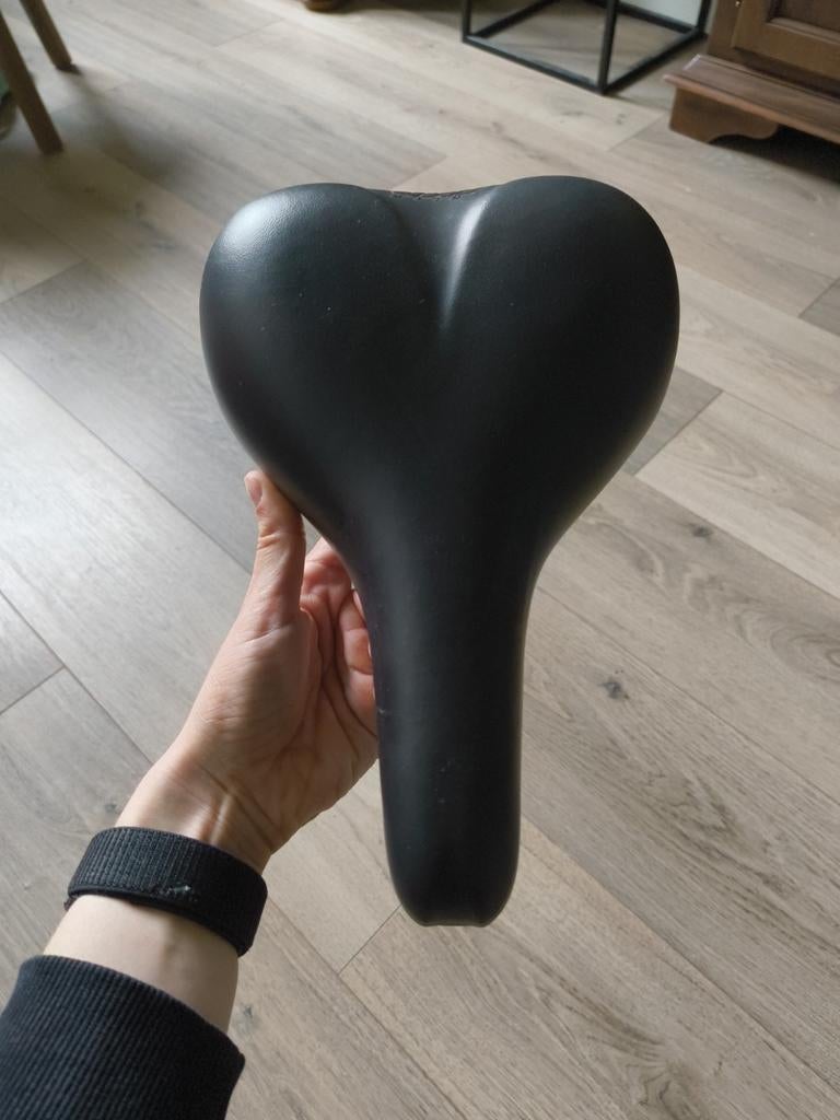 Selle SMP zadel met zadelpen Italiaans, Elektrische fiets, Selle SMP, Ophalen of Verzenden, Zadel