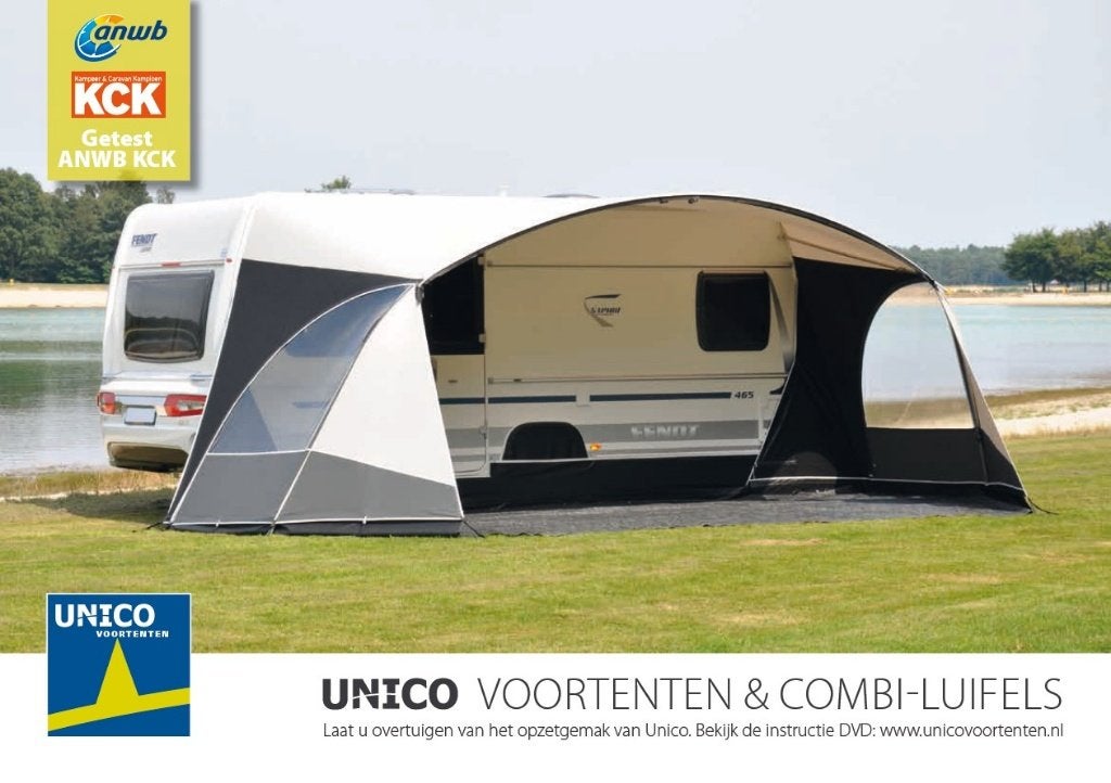 Unico Verona maat 11, Caravans en Kamperen, Tenten, Ophalen of Verzenden, Zo goed als nieuw, Tot en met 4