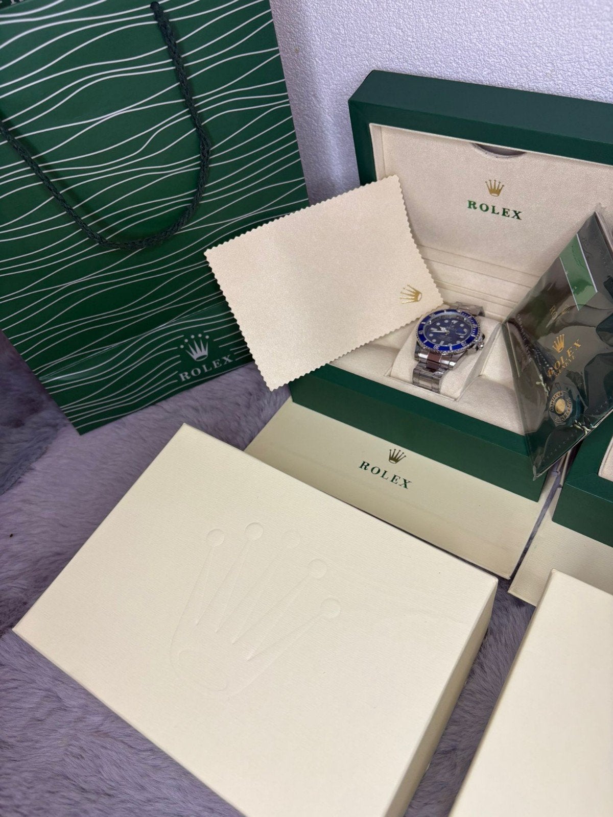 Rolex Submariner, Ophalen, Nieuw
