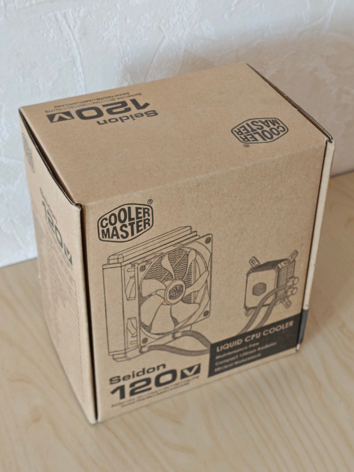 Cooler Master Seidon 120V Liquid CPU Koeler - Nieuw in doos, Ophalen, Nieuw, Waterkoeling