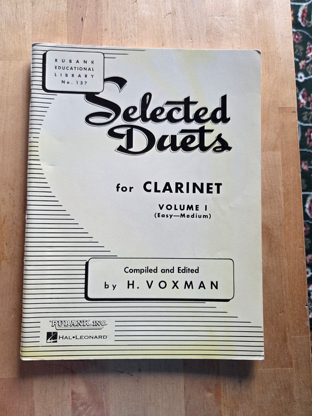 Selected Duets for Clarinet Volume I (Easy-Medium), Gebruikt, Verzenden, Klassiek, Les of Cursus