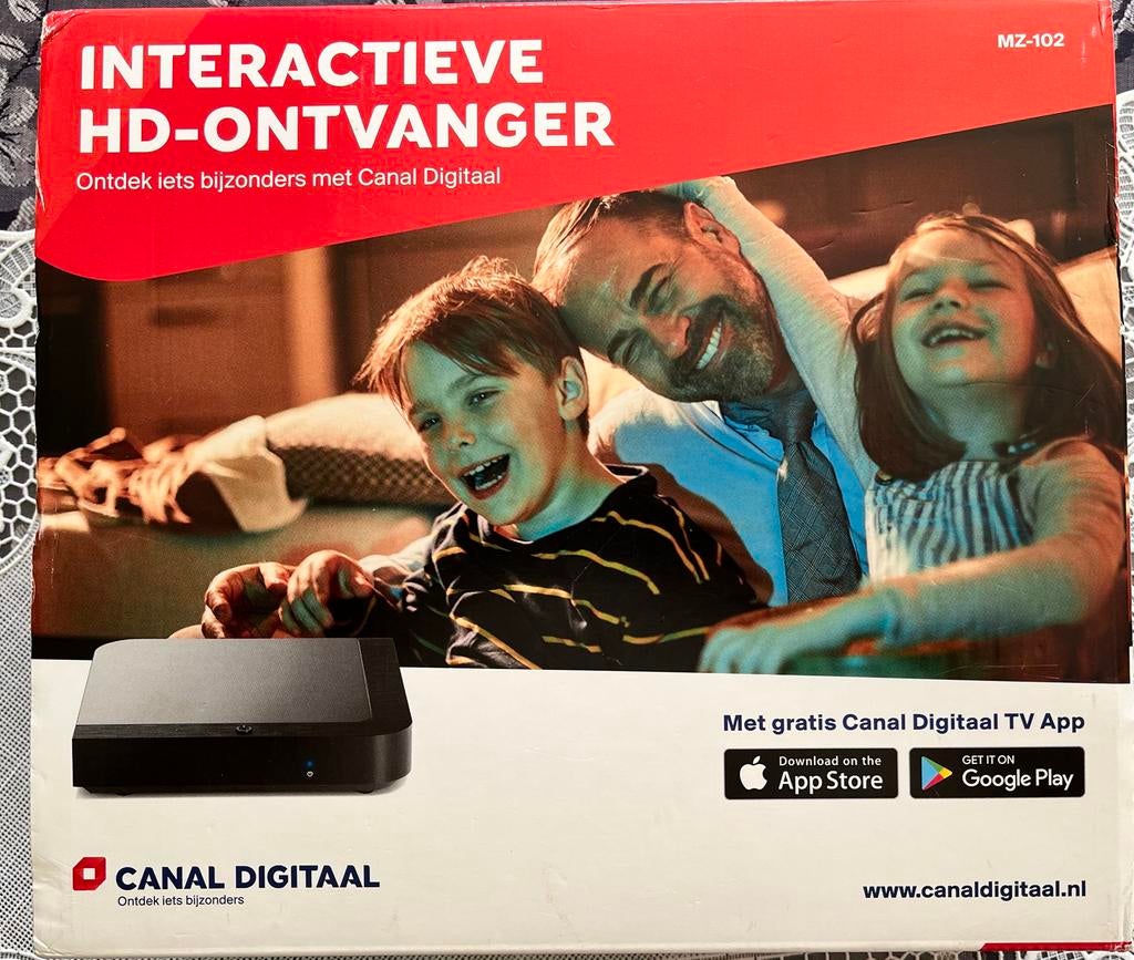 Aangeboden een canal digitaal MZ-102 hd ontvanger, Ophalen of Verzenden, Gebruikt, Ontvanger