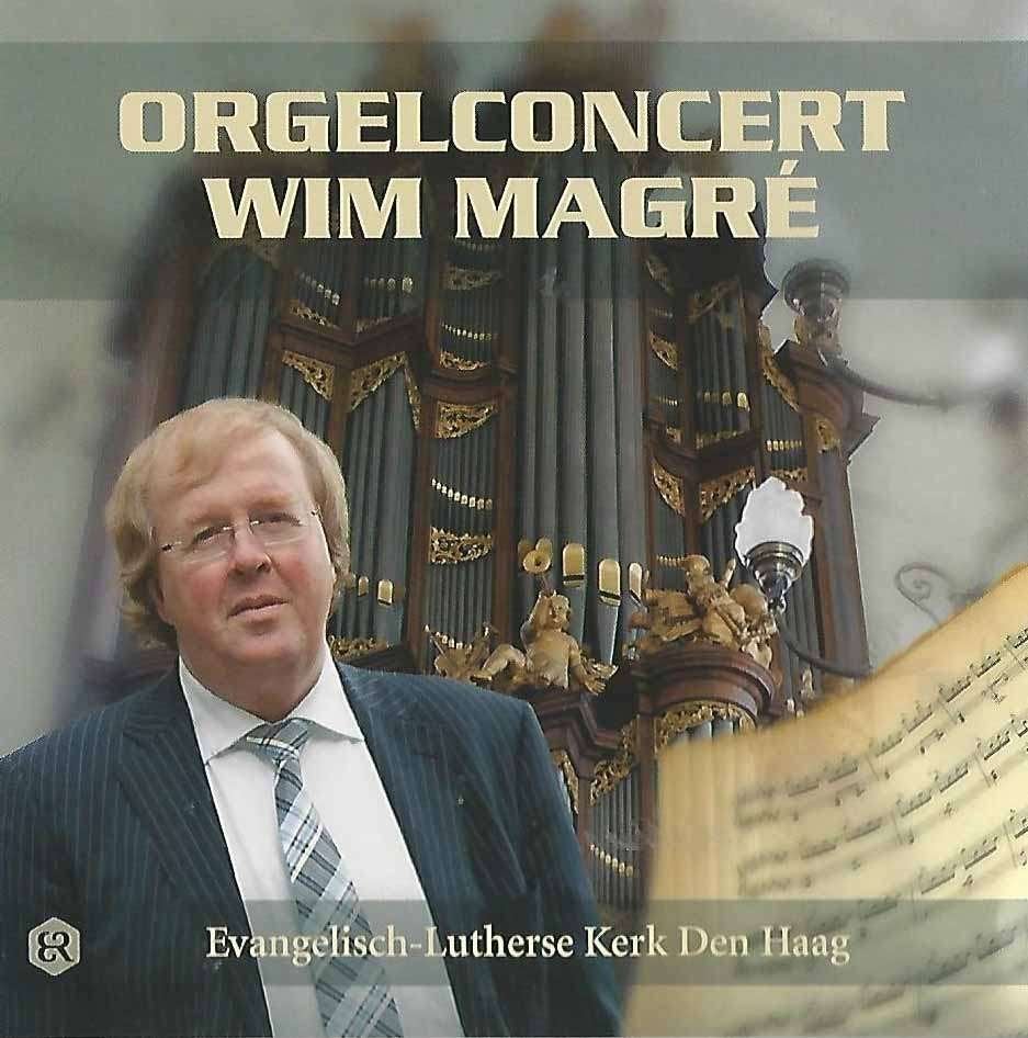 OrgelCD: Wim Magré - Orgelconcert - Den Haag, Cd's en Dvd's, Ophalen of Verzenden, Zo goed als nieuw, Instrumentaal, Orgel