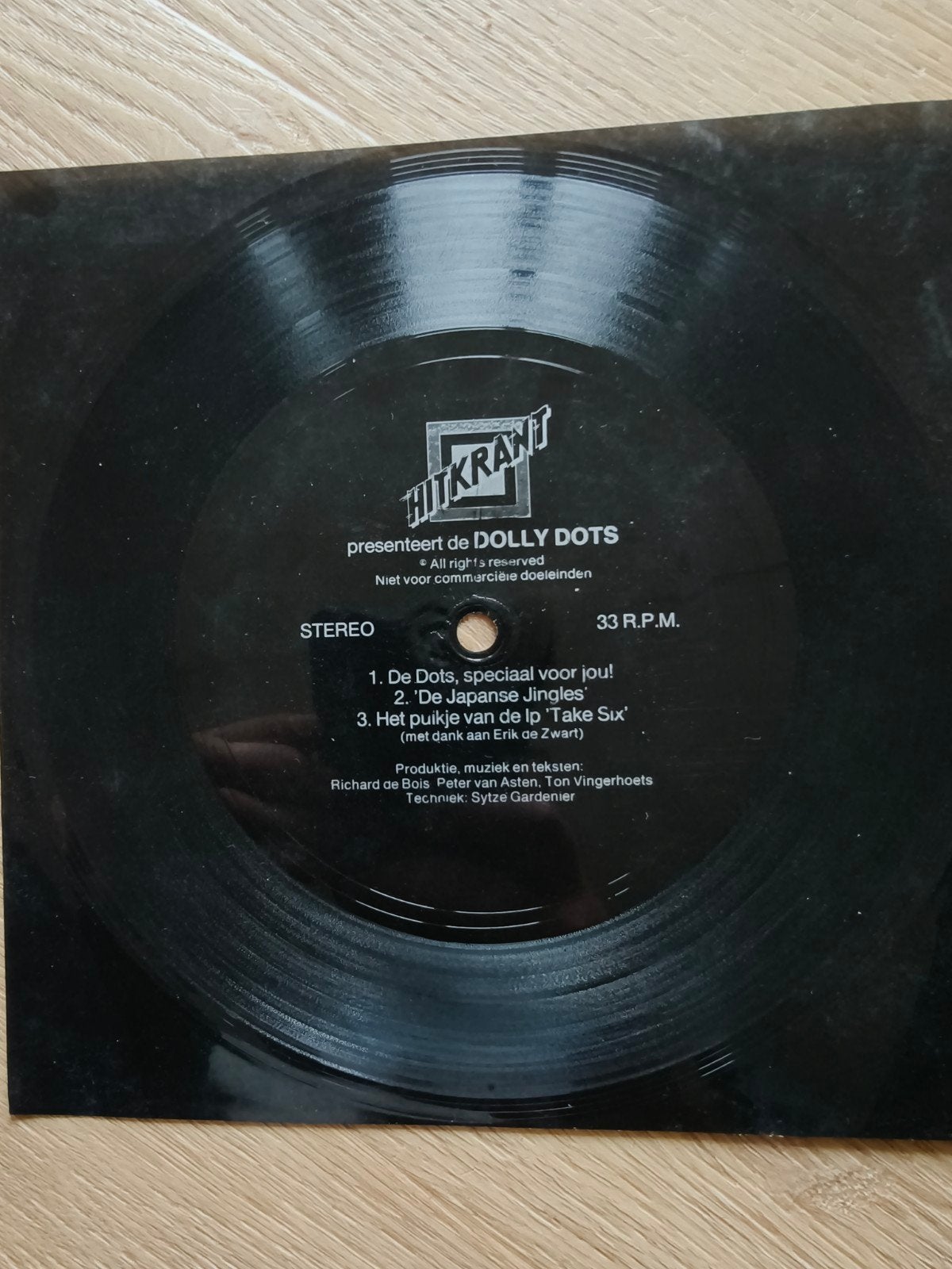 Dolly Dots - Hitkrant presenteert de Dolly Dots (EP), Gebruikt, Pop, 7 inch, EP