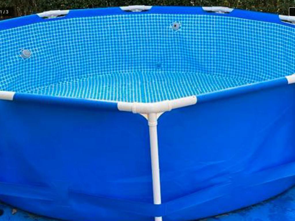 Intex Metal Frame Zwembad - 305 x 73. Zgan, Tuin en Terras, Zwembad-toebehoren, Ophalen, Gebruikt