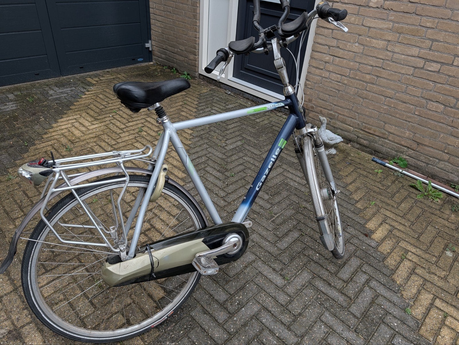 Gazelle fiets - Herenfets met 8 versnellingen, Ophalen, Velgrem, Versnellingen, Gazelle
