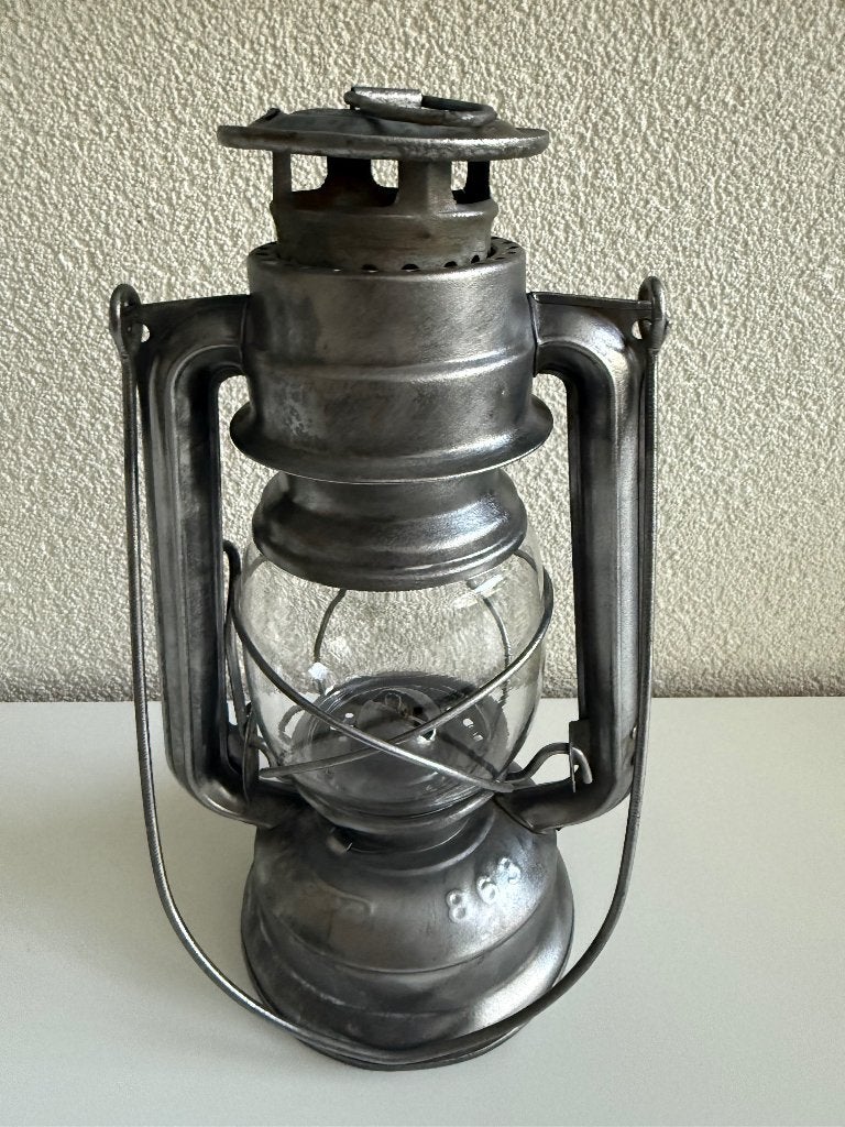 Vintage Tsjechoslowaakse Meva 863 stormlantaarn / stormlamp, Ophalen of Verzenden