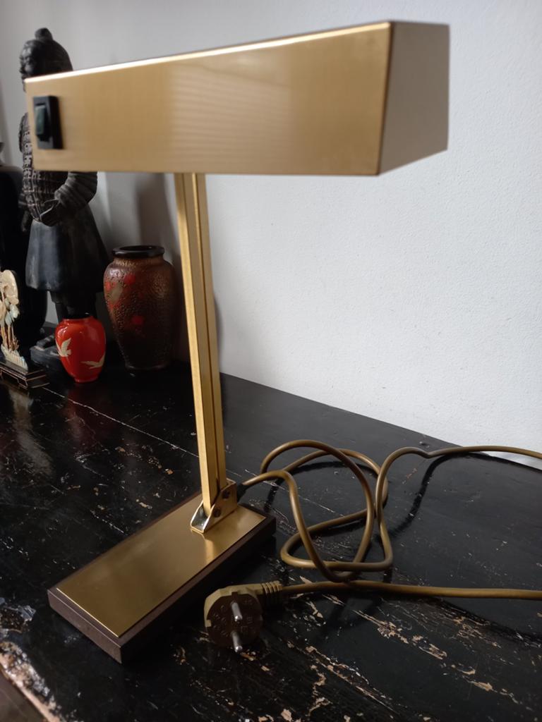 Mid century pfäfle leuchten germany buro-tafel-notarislamp, Ophalen of Verzenden