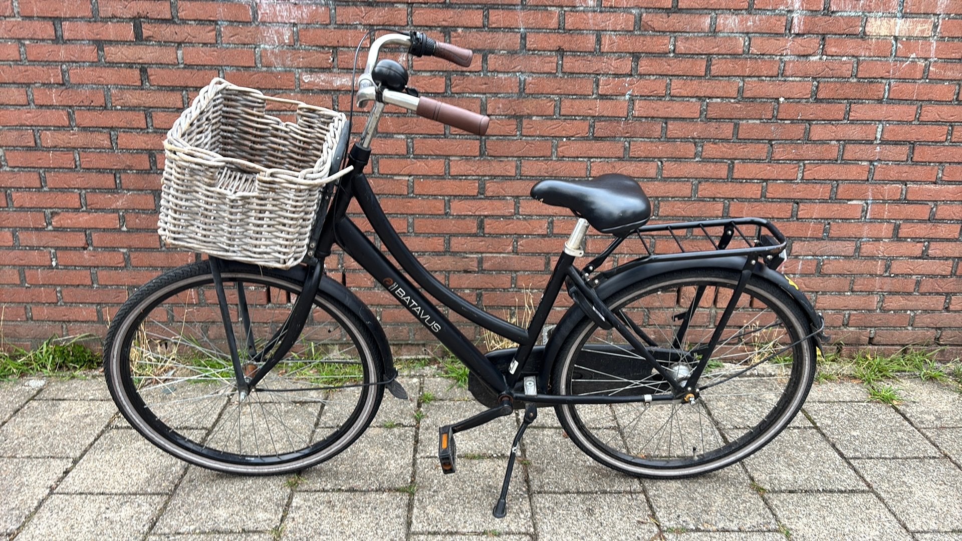 Batavus oma / transport fiets 26 inch laag model, Terugtraprem, Gebruikt, Versnellingen, Ophalen
