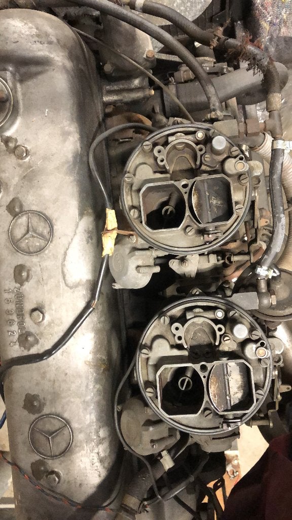Mercedes Benz Motorblok 280S 1970, Ophalen, Gebruikt, Mercedes-Benz