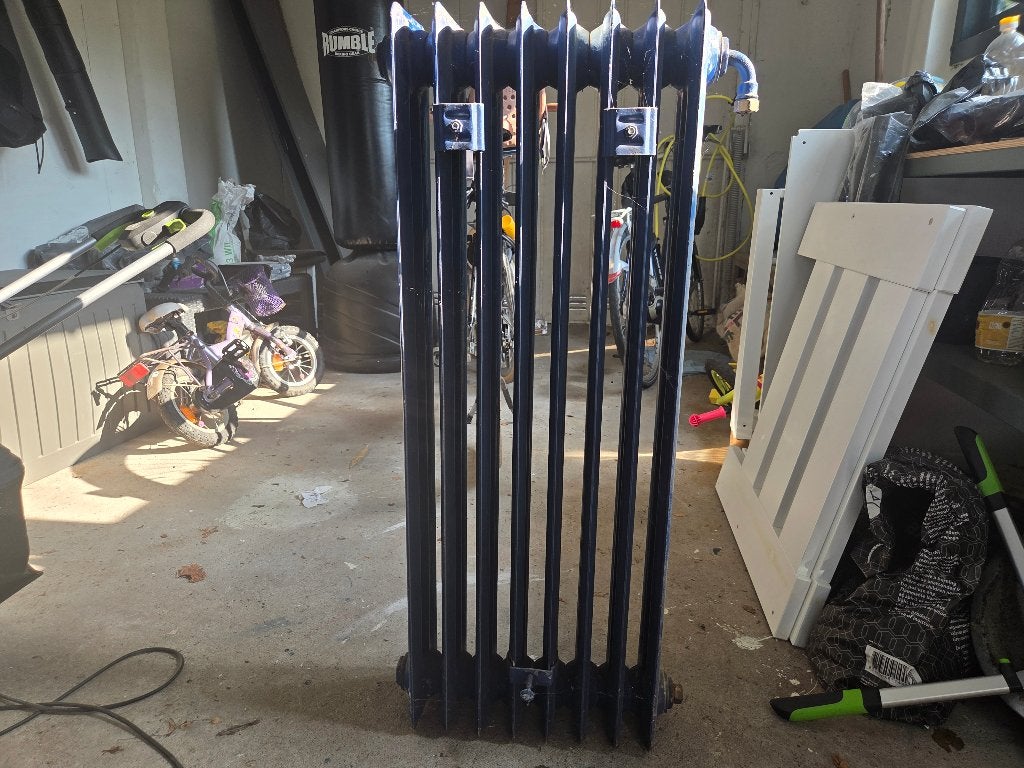 Gietijzeren kolomradiator, Ophalen, Gebruikt, Radiator, Minder dan 60 cm