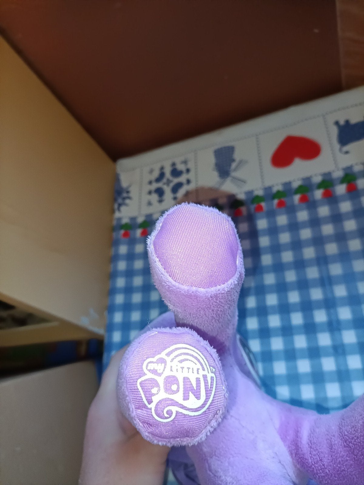 My little pony knuffel paars 32 cm groot, Kinderen en Baby's, Speelgoed | My Little Pony, Ophalen of Verzenden, Zo goed als nieuw
