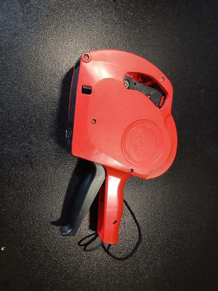 Keymax EOS5500 Prijstang - Rood, Ophalen of Verzenden, Gebruikt