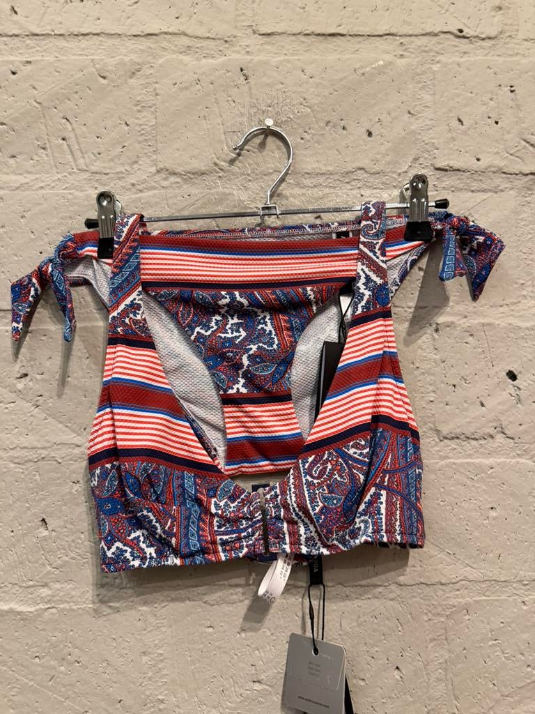 Andres Sarda bikini 75C/ 38C slip 38 NIEUW!! Nu €17,50, Kleding | Dames, Badmode en Zwemkleding, Ophalen of Verzenden, Nieuw, Blauw