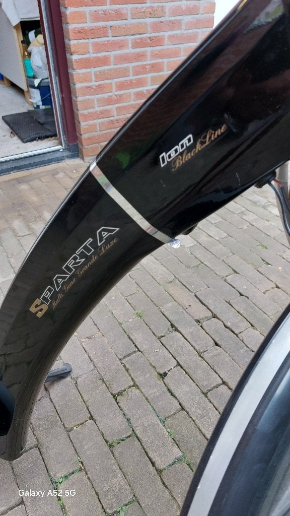 Damesfiets, Sparta Black Line - Zeer goede staat, Ophalen, Sparta, Gebruikt, 51 tot 55 cm
