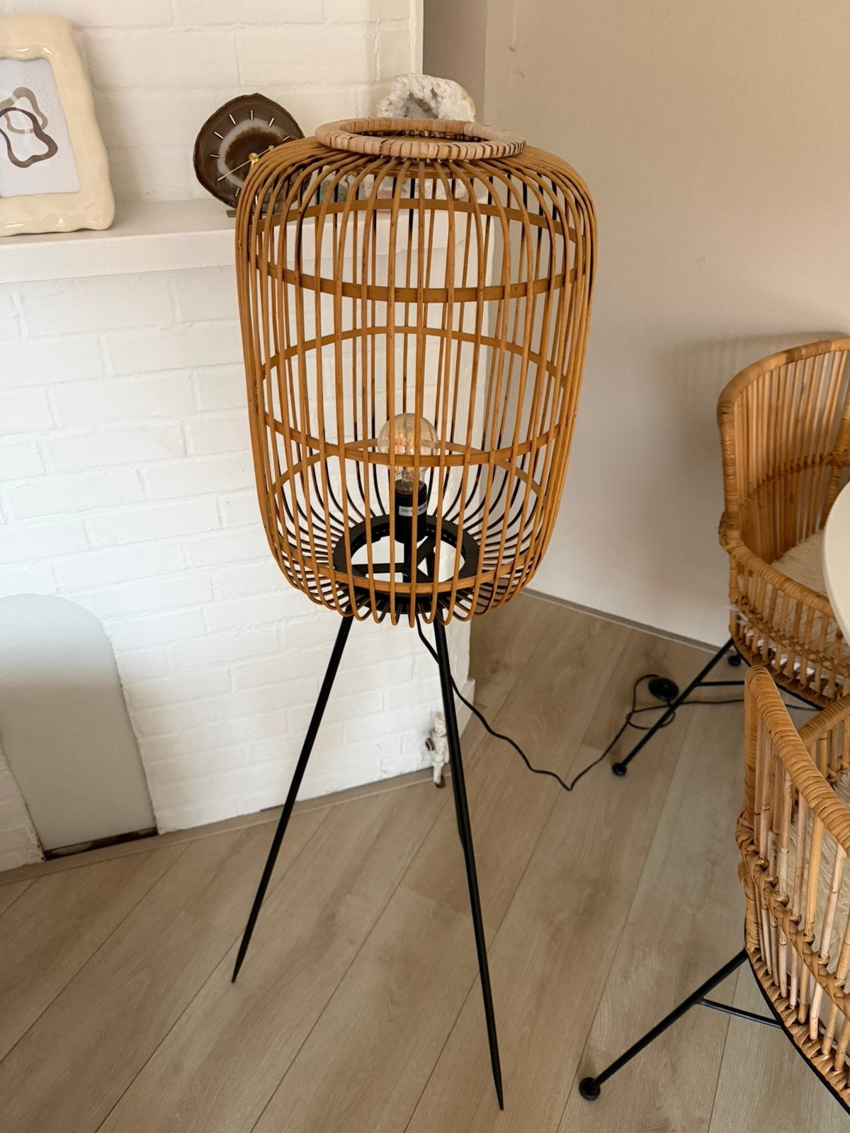 Vloerlamp van de Kwantum, Ophalen, Zo goed als nieuw, Eén