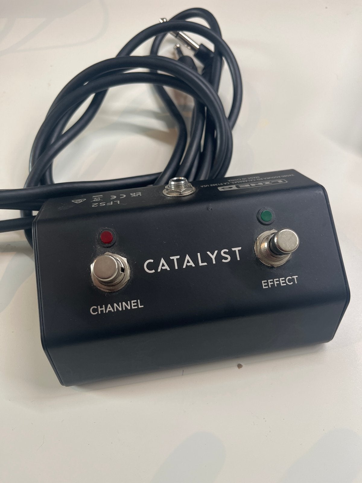 Line 6 Catalyst LFS2 Footswitch voor gitaarversterker, Muziek en Instrumenten, Effecten, Ophalen of Verzenden, Zo goed als nieuw