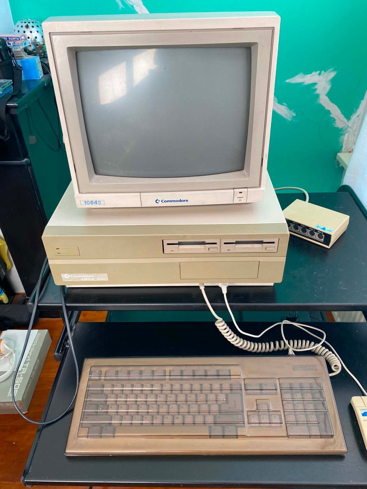Commodore Amiga 2000 computer met monitor, Computers en Software, Vintage Computers, Ophalen of Verzenden