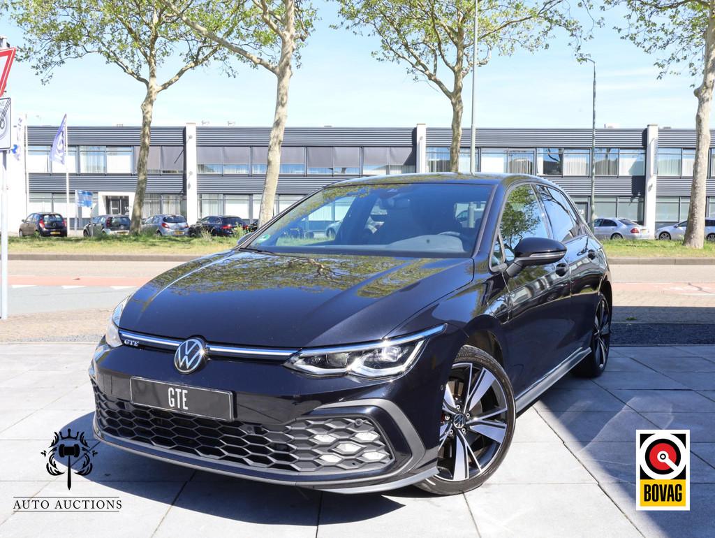 Volkswagen Golf GTE 1.4 eHybrid 245PK | Vol Leer | Stoel Ven, Auto's, Gebruikt, Euro 6, 4 cilinders, Zwart