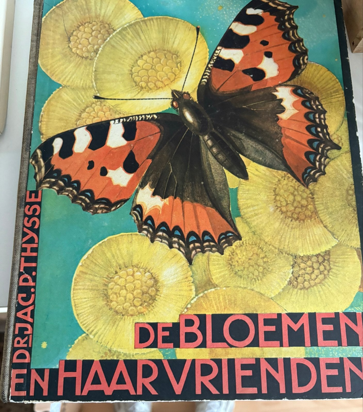 De Bloemen en Haar Vrienden - Dr. Jac. P. Thijsse (1934), Ophalen of Verzenden, Gelezen, Bloemen, Planten en Bomen