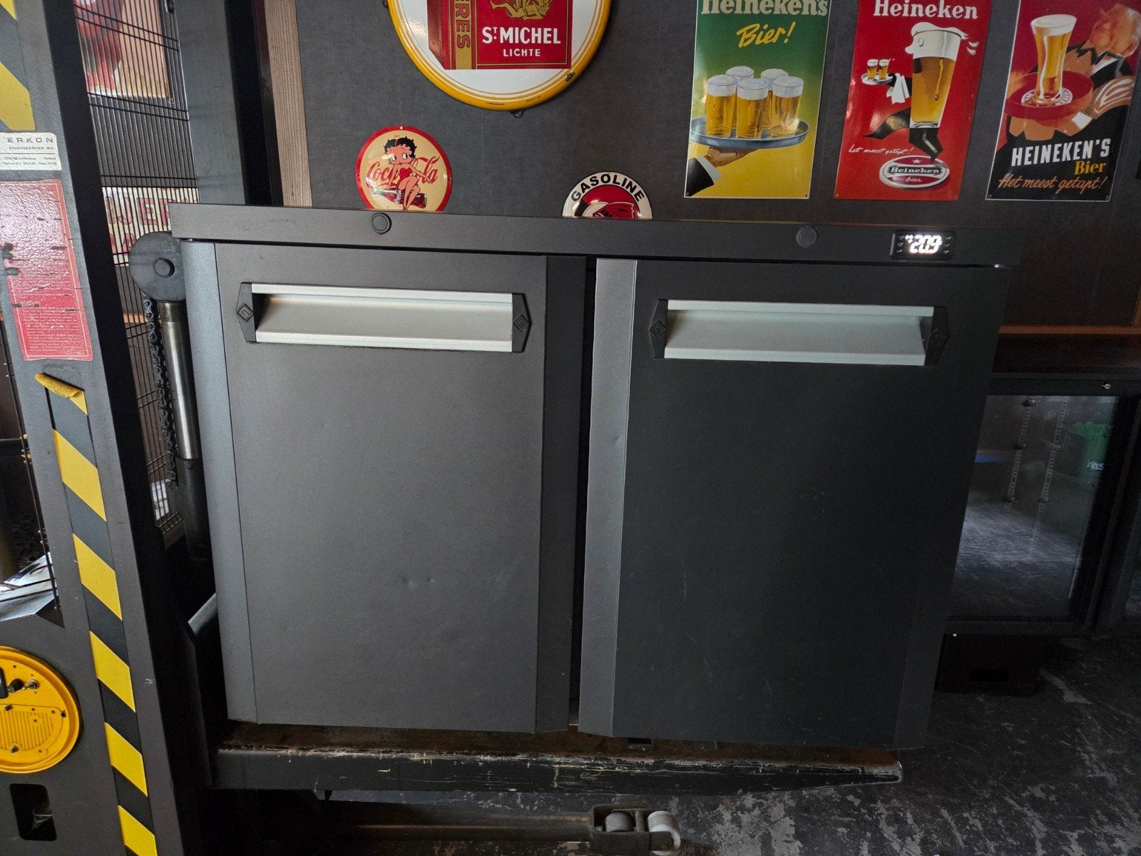 zgan gamko barkoeling 2 deurs horeca mancave koeling koelkas, Ophalen of Verzenden, Overige merken