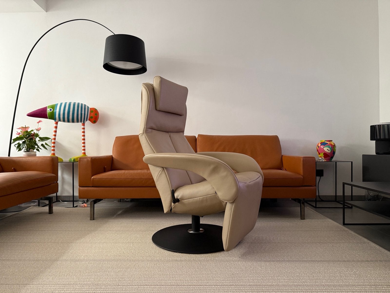 Jori Symphony Mono-Move (Showroommodel, Medi), Huis en Inrichting, Leer, Ophalen of Verzenden, 50 tot 75 cm, Leolux knoll benz vitra stressless minotti fritz hansen italia