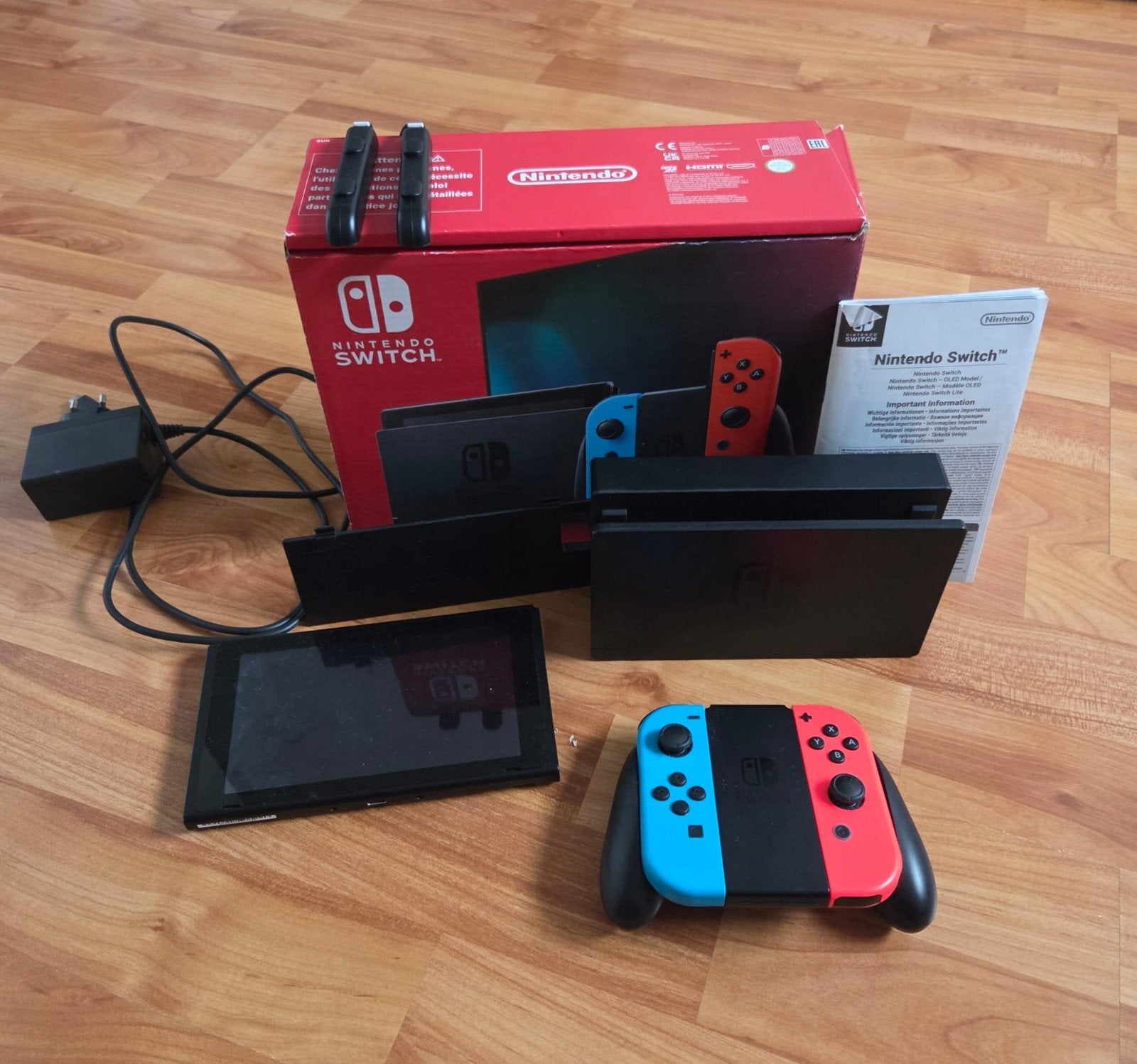 Nintendo switch, Ophalen, Zo goed als nieuw, Met harde schijf, Switch Original