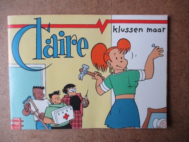 adv8106 claire klussen maar, Eén stripboek, Ophalen, Gelezen