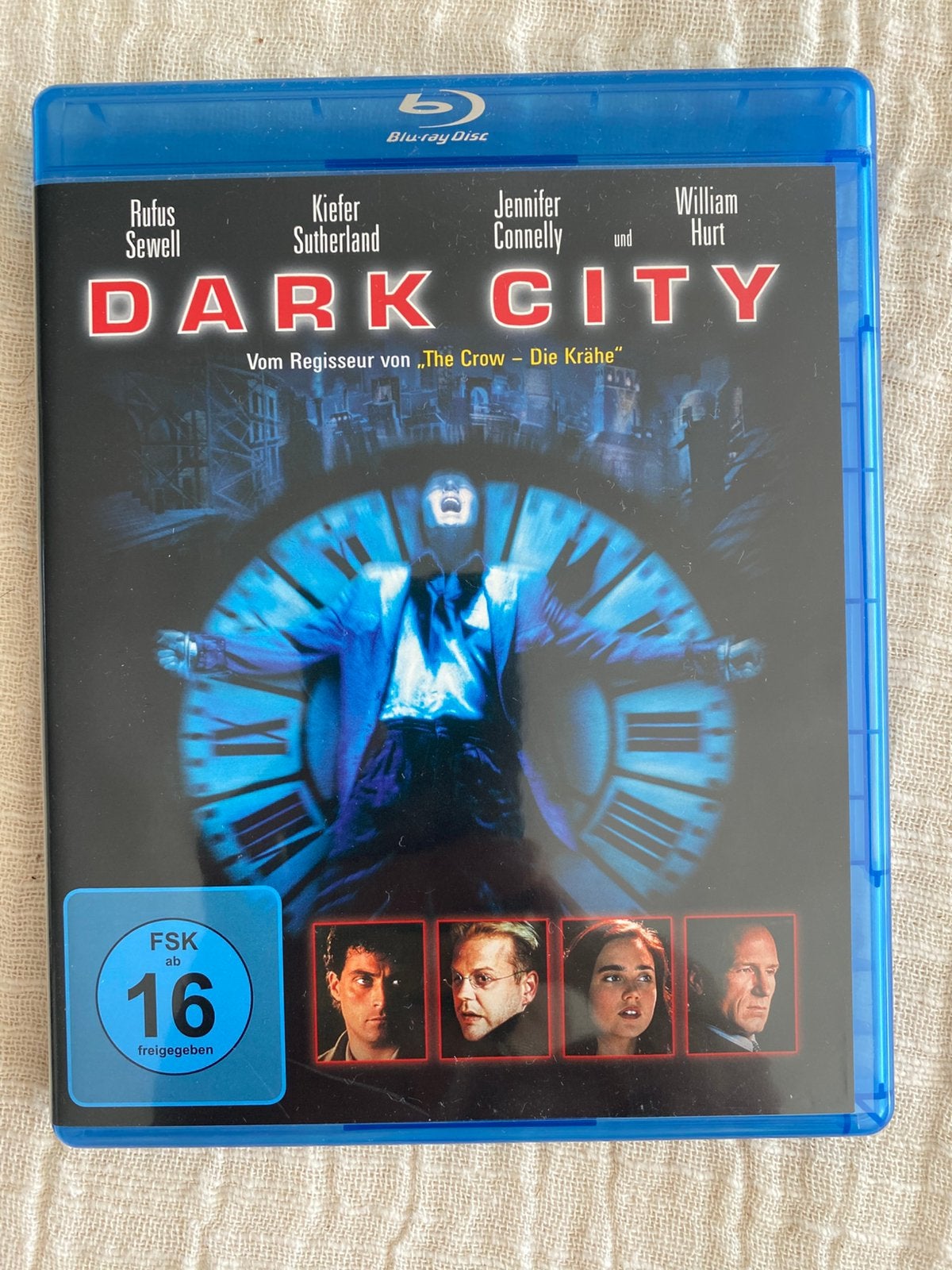 Dark City (Duitse import bluray, Engelse ondertiteling), Cd's en Dvd's, Blu-ray, Ophalen of Verzenden, Zo goed als nieuw, Horror
