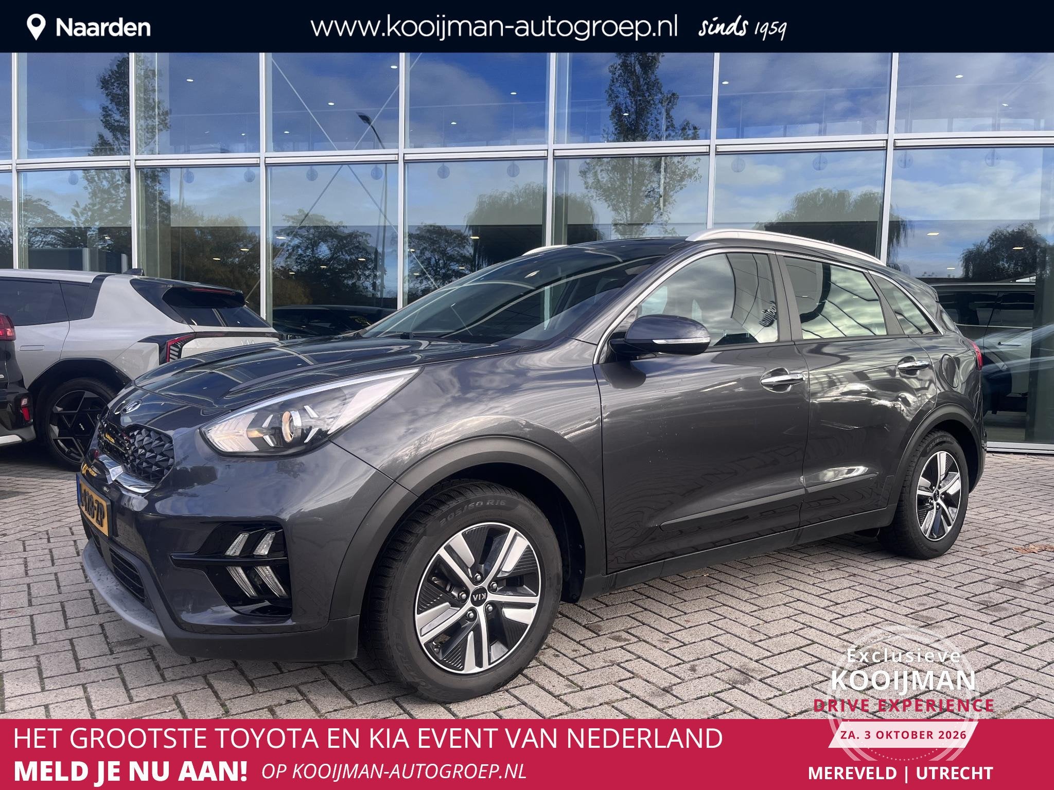 Kia Niro 1.6 GDi Hybrid DynamicLine | Schuifdak | Trekhaak |