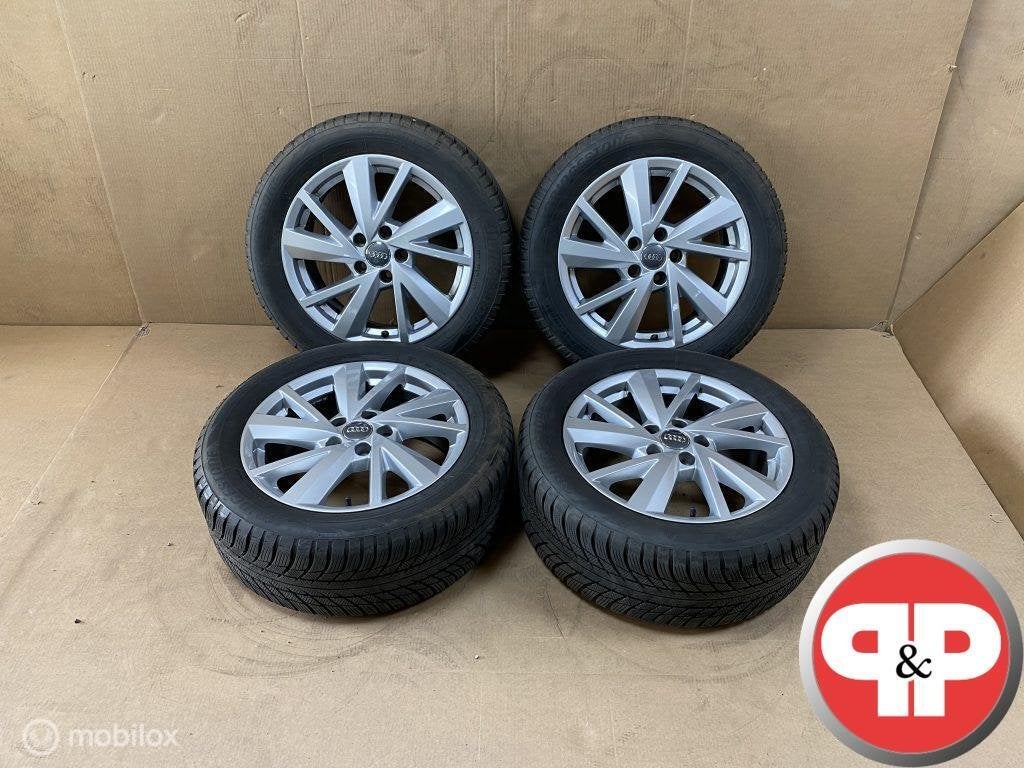 17 Inch Audi Q2 81A Set Velgen Met Winterbanden, Auto-onderdelen, Banden en Velgen