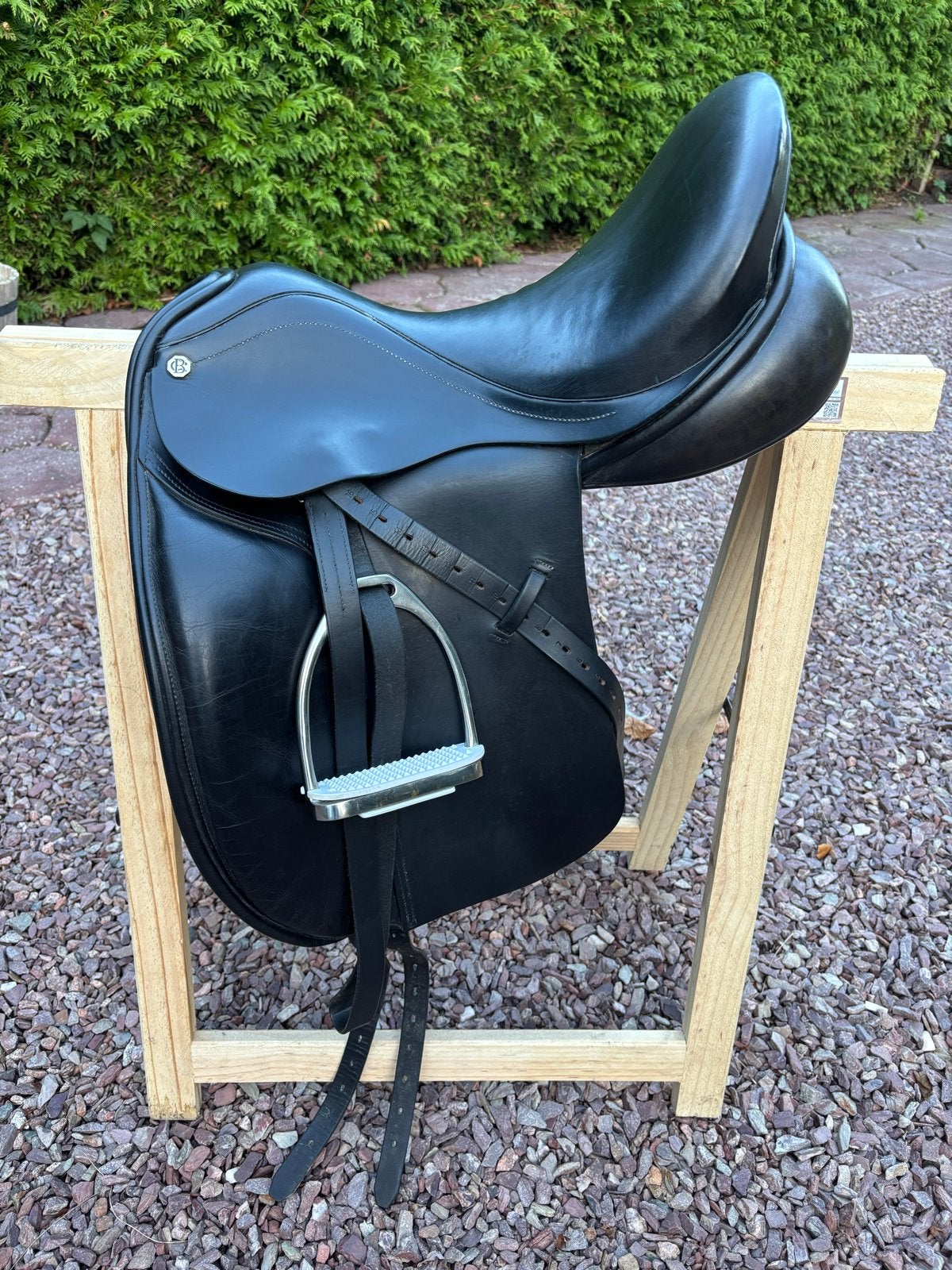 Barnsby dressuurzadel 17,5, Dieren en Toebehoren, L (17.5 inch), Dressuur, Wijd, Overige merken