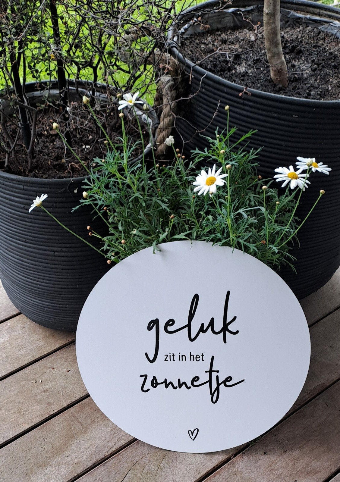 Leuke Aluminium Muurcirkel/Gezellig decoreren in je tuin!, Tuin en Terras, Tuinwanddecoratie, Ophalen of Verzenden, Nieuw
