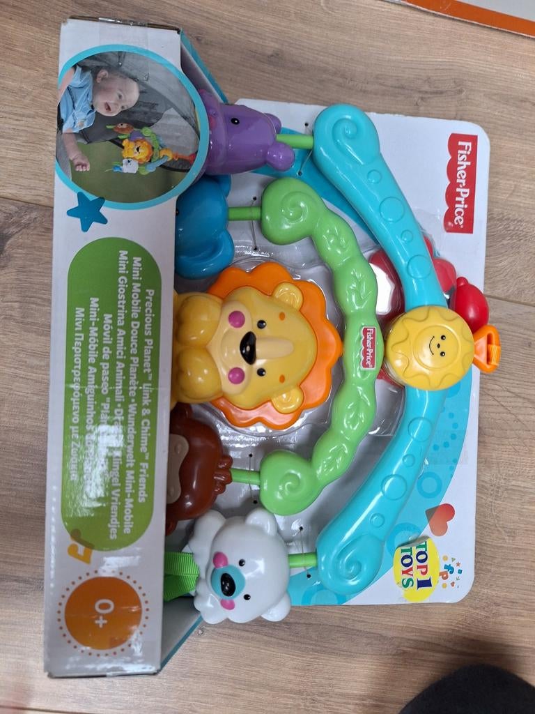 Fisher-Price Precious Planet Link & Chime Mini Mobiel, Ophalen of Verzenden, Nieuw, Mobiel