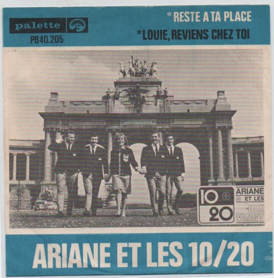 Ariane et les 10/20- Reste a ta Place Franse beat jaren 60, Cd's en Dvd's, Gebruikt, Verzenden, 7 inch, Beschermende buitenhoes