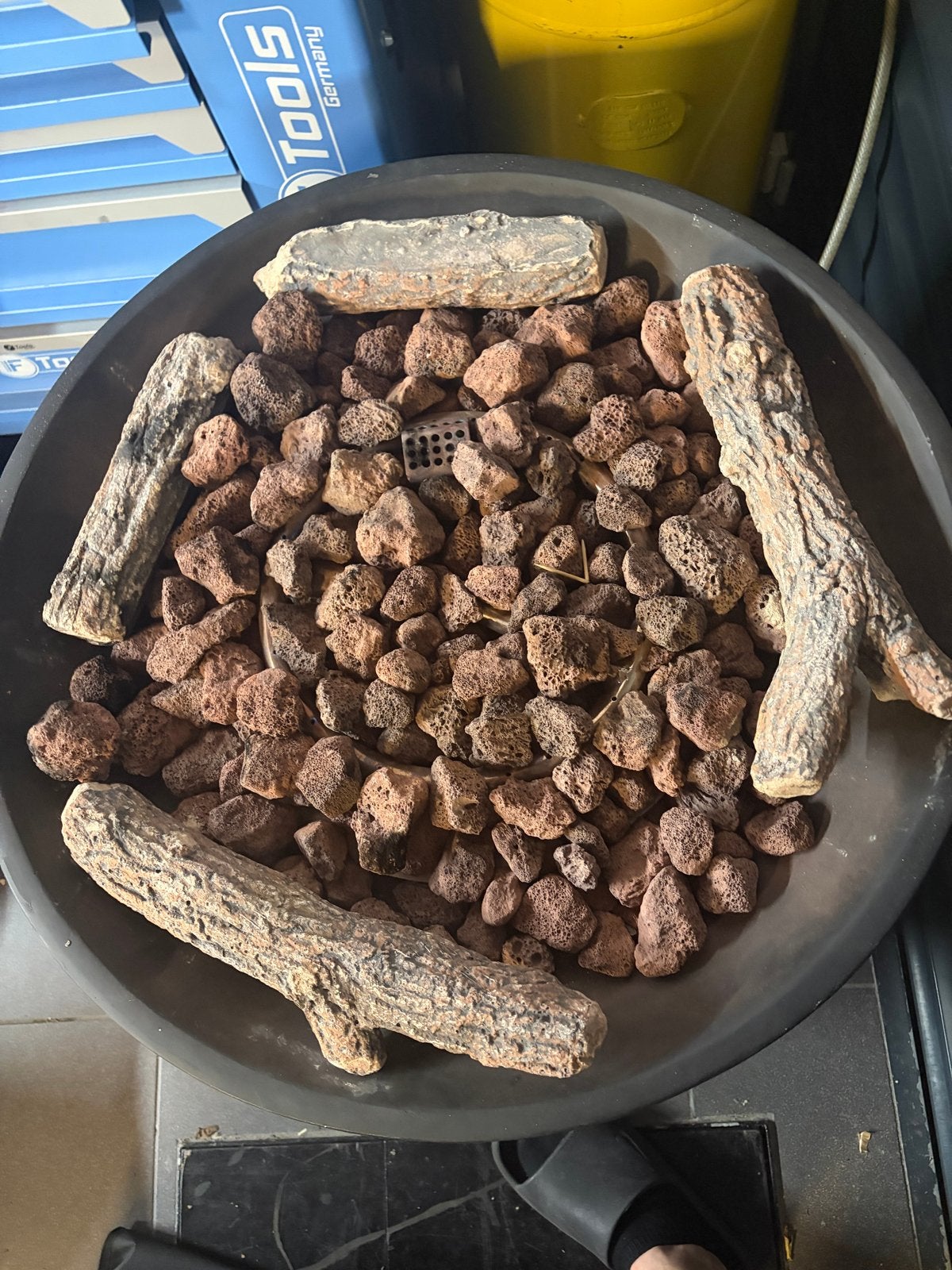 Buitenhaard op gas - Zo goed als nieuw, Tuin en Terras, Ophalen, Zo goed als nieuw, Vuurton
