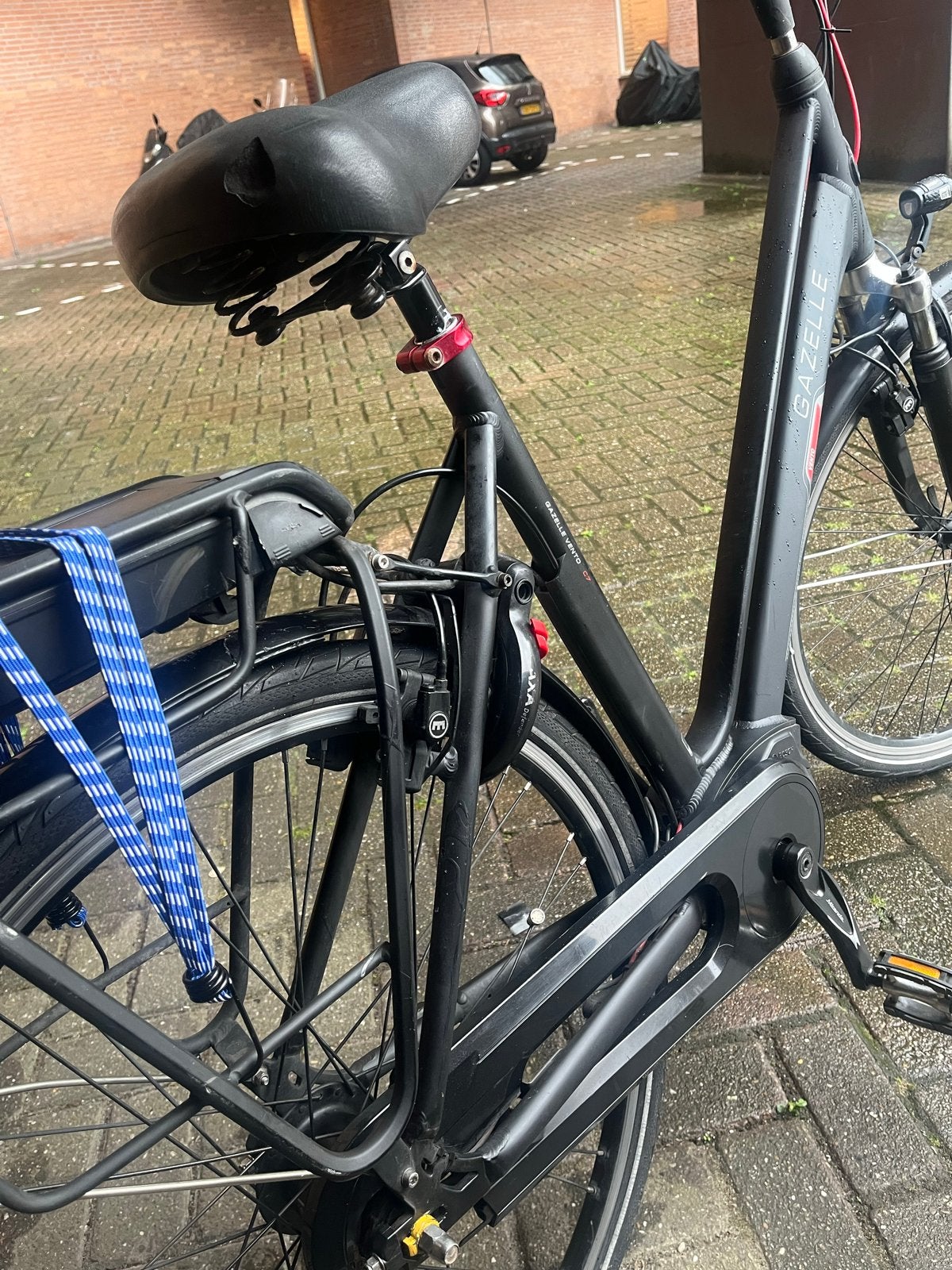 Gazelle Vento C7 elektrische fiets met Bosch Powerpack 400, Ophalen, Gebruikt, 51 tot 55 cm, 50 km per accu of meer