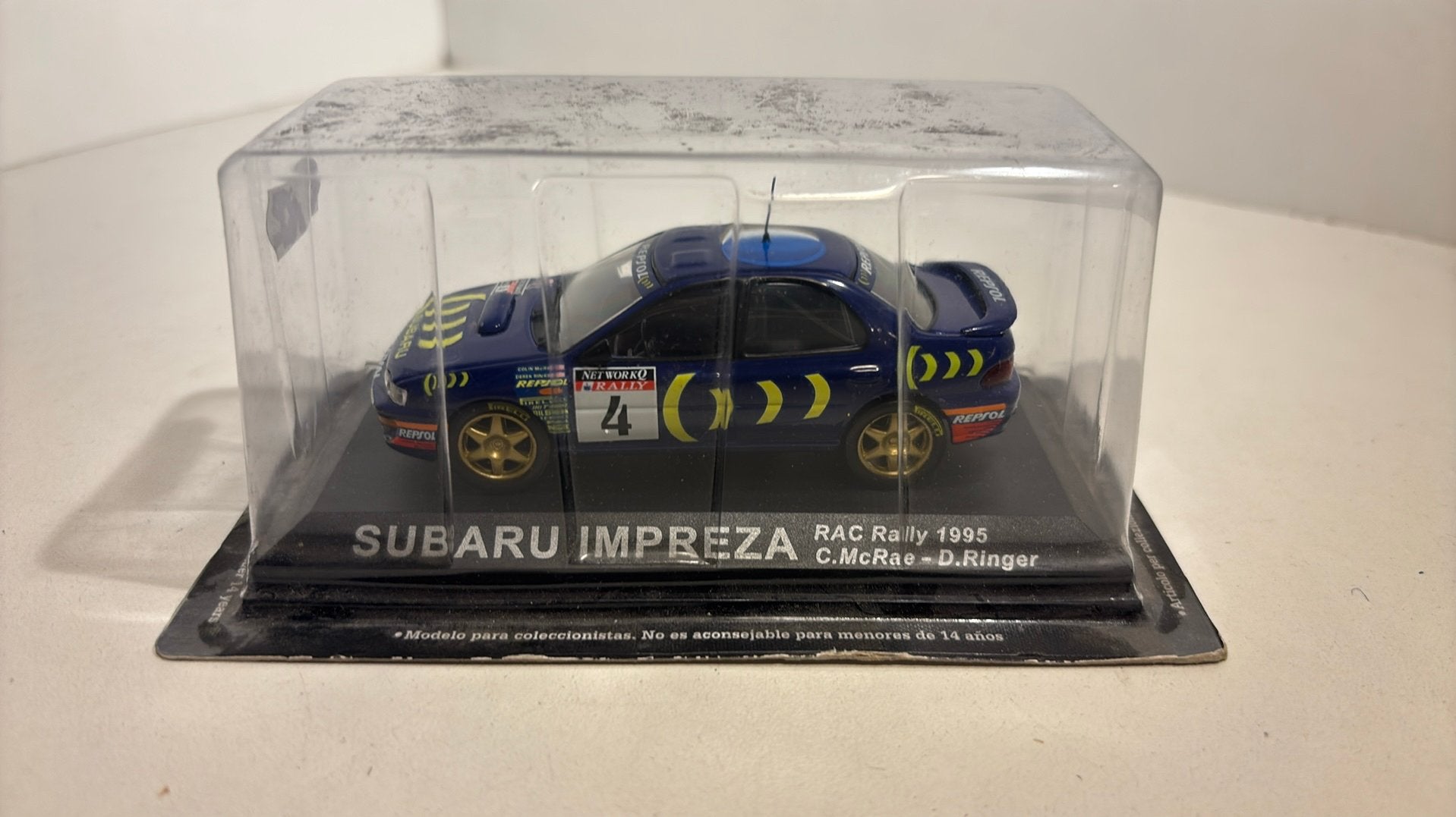 Subaru impreza rally hachette 1.43, Overige merken, Auto, Ophalen of Verzenden, A