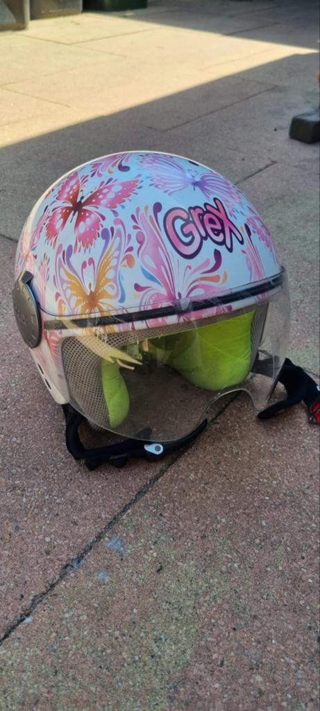 Kinder helm xxs van Grex met leuk motief, Ophalen, Tweedehands, Overige merken