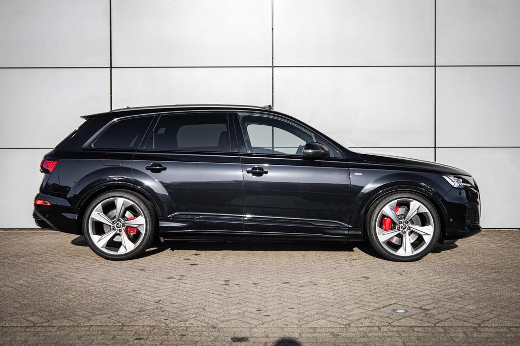 Audi Q7 60 TFSIe 456pk quattro Competition | Panoramadak | B, Auto's, Audi, Automaat, 12 maanden, 14 kWh, Gebruikt