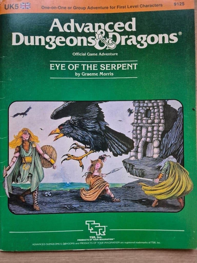 Dungeons & Dragons Eye of the Serpent, Ophalen of Verzenden, Gelezen