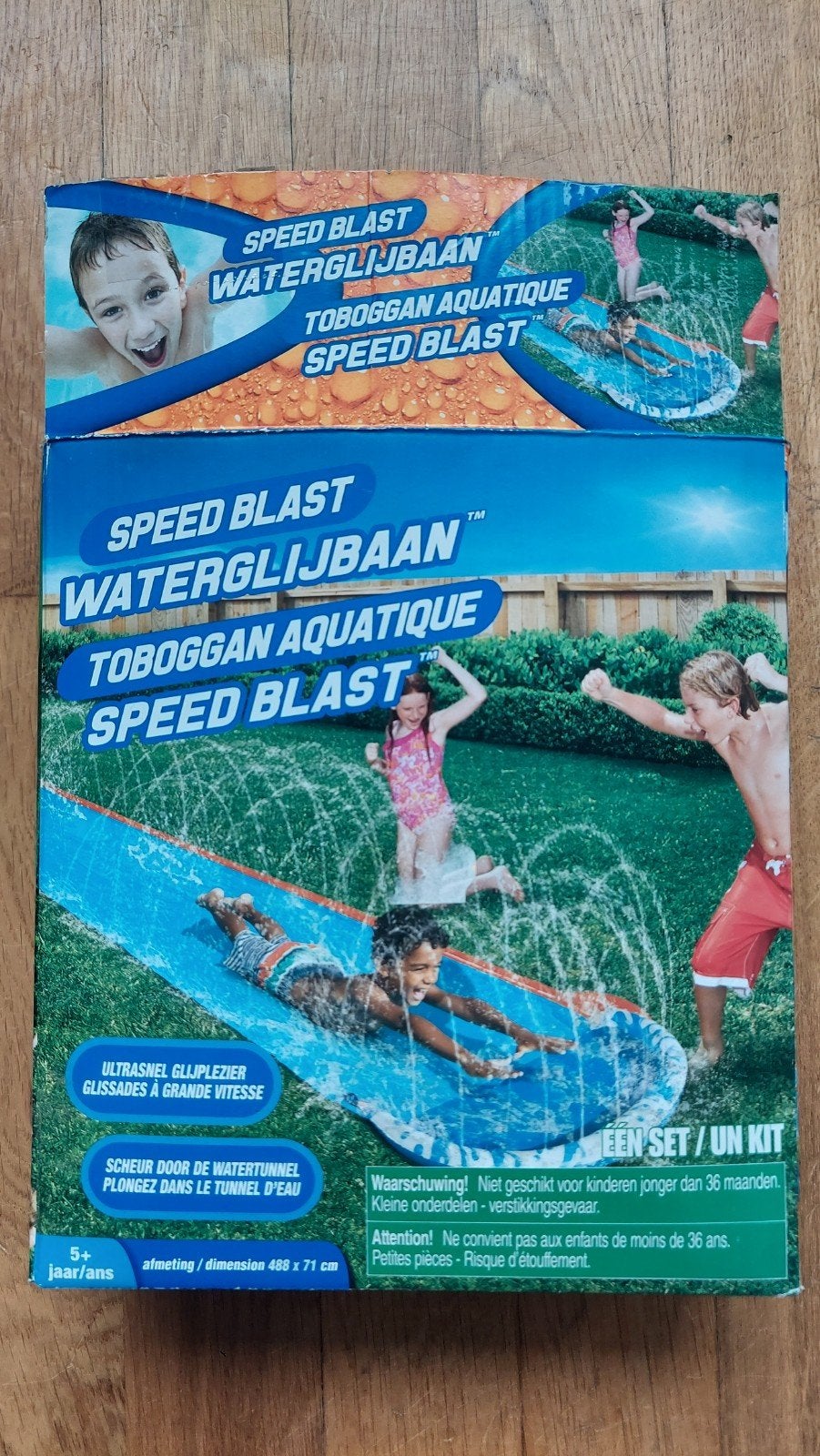Speed Blast Waterglijbaan - 488 x 71 cm, Ophalen
