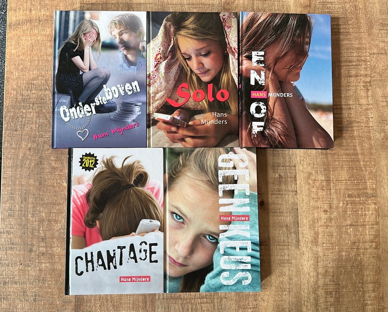 5 boeken Hans Mijnders, Ophalen of Verzenden, Zo goed als nieuw